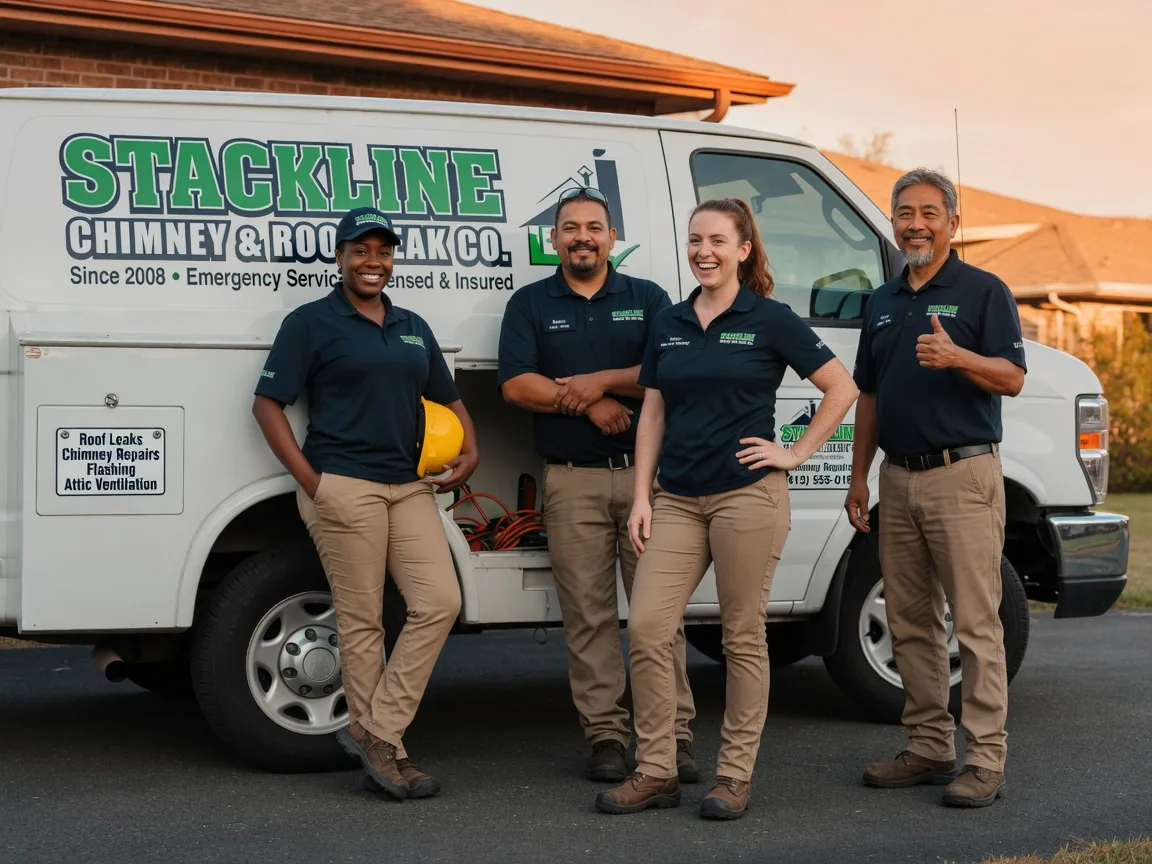Chimney flashing repair company in Newdale, ID